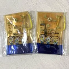 【新品】ミニオンズ　カラビナ付きクリアマルチケース　2点セット