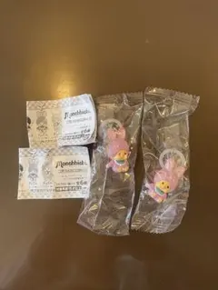 モンチッチ めじるしアクセサリー2 チムたん ピンク2個セット