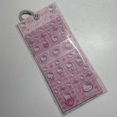 タイルシール キティちゃん ヒョウ柄ピンク 正規品