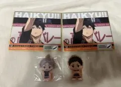 一番くじ ハイキュー!! 烏野4点セット F賞色紙 H賞チャーム