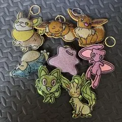 ポケモン ビーズストラップ　8点セット