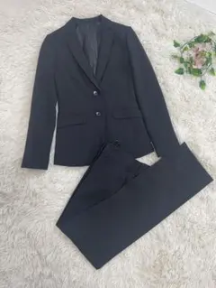 ★極美品★トップバリュー　ストライプセットアップパンツスーツ　5AR