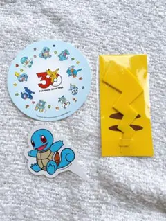 韓国限定 ポケモン 30周年 ステッカー ゼニガメ2枚セット - メルカリ