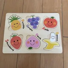 フルーツ木製　型はめ