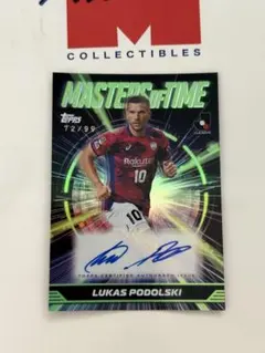 ご*い様 topps ポドルスキ　サインカードのサムネイル