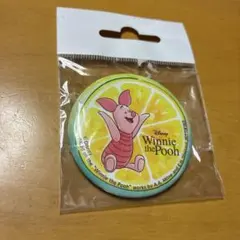 くまのプーさん ピグレット 缶バッジ レモン柄のサムネイル
