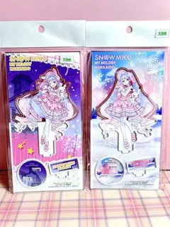 初音ミク 北海道 雪ミク サンリオ マイメロディ アクリルスタンド