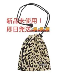 WACKO MARIA LEOPARD DRAWSTRING BAG 巾着 - メルカリ