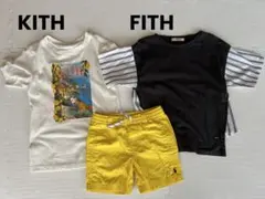 【KITH⭐︎FITH⭐︎Ralph Lauren 】Tシャツ他⭐︎110⭐︎3点セットのサムネイル