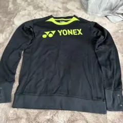 【最終値下げ】YONEX ユニライトトレーナー M ブラック/ライム Mサイズ