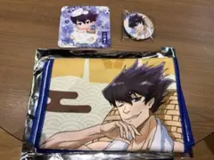 ブルーロック　烏旅人　極楽湯　RAKUSPA タオル　コースター　缶バッジ