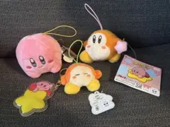 星のカービィ　マスコット　キーホルダー　ワドルディ　マスコット　4点セット