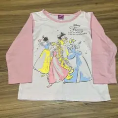 ディズニー　プリンセス　パジャマ上のみ　110サイズ