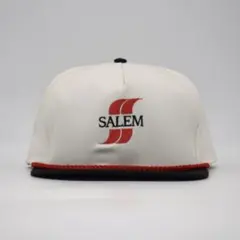 未使用 80-90s USA製 SALEM タバコ 企業ロゴ ビンテージキャップ