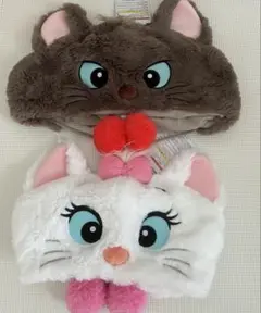 マリー トゥルーズ ベルリオーズ ニット帽 セット 猫耳デザイン！東京ディズニーランド『おしゃれキャット』マリー