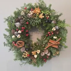 特別感謝価格❕★森の中のラグジュアリーX'mas　ミニリース★