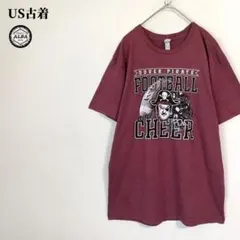 DOVER PIRATE　Tシャツ　US古着　USA直輸入　アメフト　90s　M
