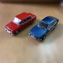 京商製アルファロメオ・アルフェッタGTV アルファロメオ・ジュリアTI セット