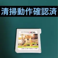 【清掃動作確認済】3DS nintendogs ＋ cats 柴＆Newフレンズ