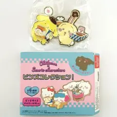ちいかわ　サンリオ　ピンズコレクション　ポムポムプリン　うさぎ