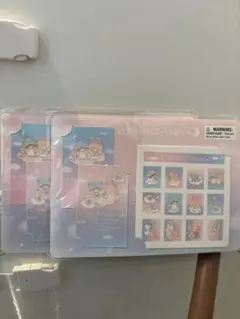 リトルツインスターズ シール2枚セット　ファンシー