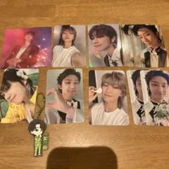 SEVENTEEN THE8【Aタイプ】トレカ9枚＋シール1枚＋キーホルダー1つ