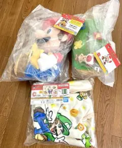 一番くじ スーパーマリオ いつも一緒マリオ＆フレンズ　A賞　B賞　C賞　他3点