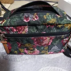 GREGORY 花柄ショルダーバッグ