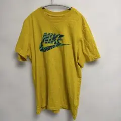 NIKE 半袖Tシャツ イエロー Lサイズ