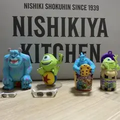 モンスターズ・インク フィギュア ガチャガチャ　サリー　マイク