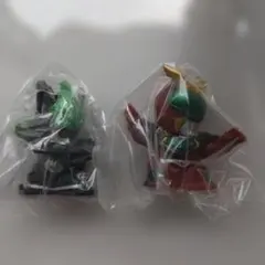 仮面ライダー　指人形　ワイルドカリス・ジョーカーアンデッド