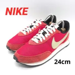 【美品】♡NIKE ナイキ♡ワッフルトレーナー スニーカー♡24cm♡レッド♡