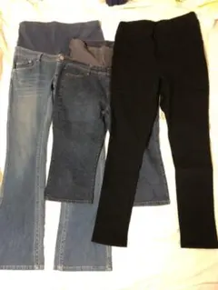 マタニティ パンツ M 9号 3本セット