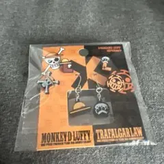 ワンピース ピアスセット モンキーDルフィ　トラファルガー　ロー　USJ