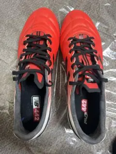 New Balance 442 PRO FG 27cm サッカースパイク 赤