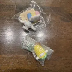 シナモロール マスコット キーホルダー 2種セット