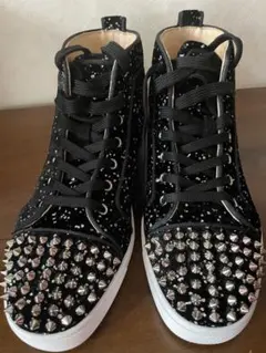 クリスチャンルブタン ハイカット スニーカー 靴　レシートあり