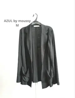 アズールバイマウジー ブラック テーラード ジャケット アウター M 黒