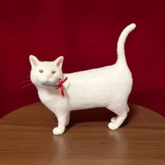 猫ラボ 羊毛フェルト 1点物 作品のサムネイル