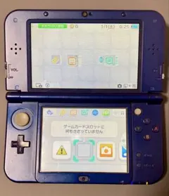 【ジャンク】new Nintendo3DSLL メタリックブルー