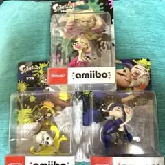 amiibo アミーボ　スプラトゥーン　３体