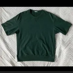 gu ジーユーオーバーサイズtシャツサ イドリブ半袖男女兼用 ゆるダボ