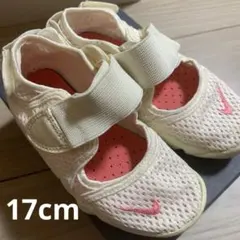 ナイキ リフト　ホワイト×ピンク 17cmのサムネイル