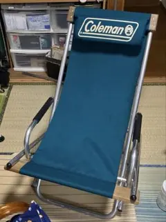 Coleman リクライニングチェア インフニィニティー ネイビー - メルカリ