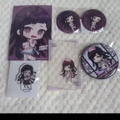 ダンガンロンパ 電撃屋 罪木蜜柑 缶バッジ アクリルキーホルダー セット Spike Chunsoft - スーパーダンガンロンパ2 グッズ キーホルダー