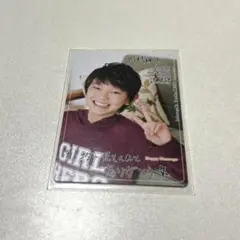 少年忍者　内村颯太　カレンダー　プロフィールカード