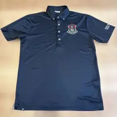 FILA GOLF メンズ ポロシャツ ネイビー Lサイズ