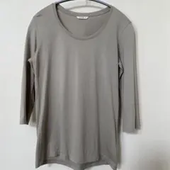 ユニクロ 7分袖カットソー 2枚セット