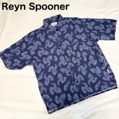 美品　レインスプーナー　アロハシャツ　ユナイテッドアローズ　開襟シャツ　総柄