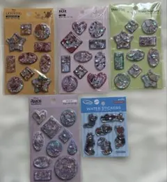 セリア seria ウォーターシール 5枚セット